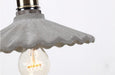 Presto Concrete Fluted Pendant Light - DWHOME