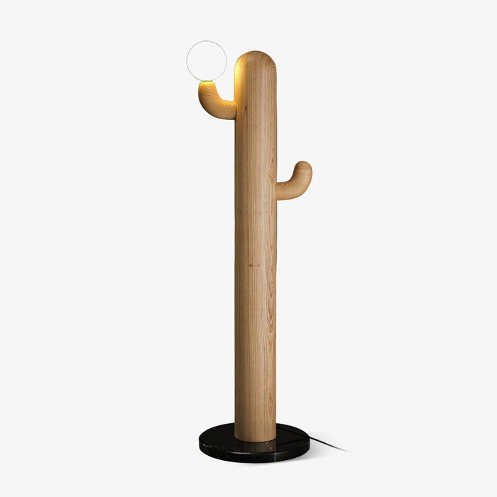 Cactus Wood Floor Lamp-DWHOME