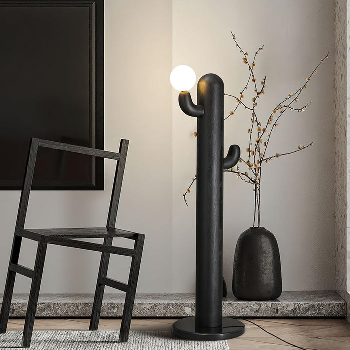 Cactus Wood Floor Lamp-DWHOME