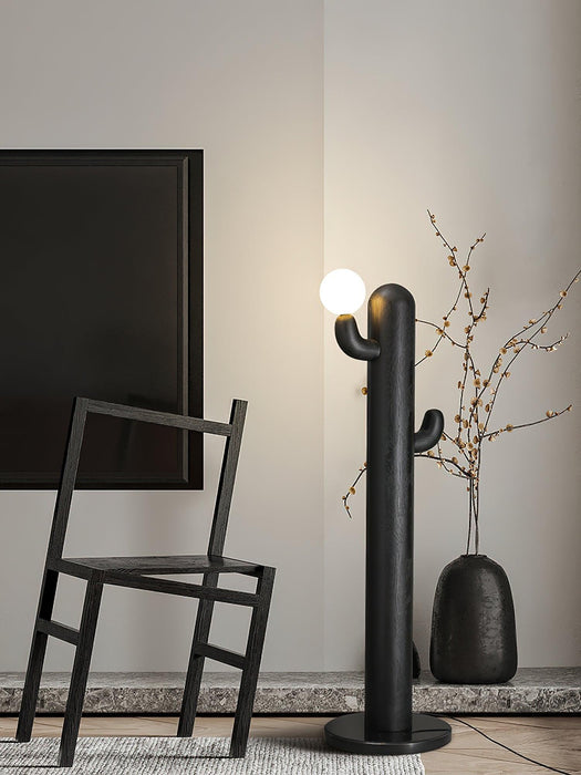 Cactus Wood Floor Lamp-DWHOME