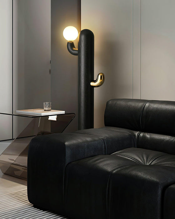 Cactus Wood Floor Lamp-DWHOME