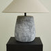 Callisto Ribbed Ceramic Table Lamp-DWHOME