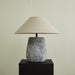 Callisto Ribbed Ceramic Table Lamp-DWHOME