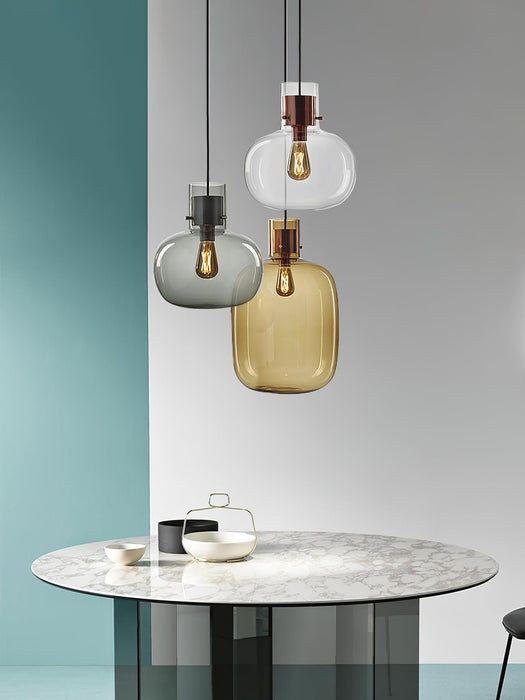 Cambre Glass Pendant Light-DWHOME