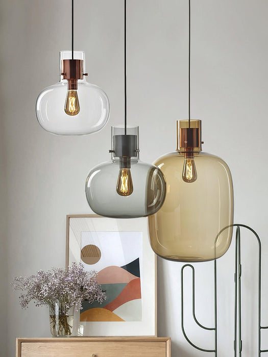 Cambre Glass Pendant Light-DWHOME