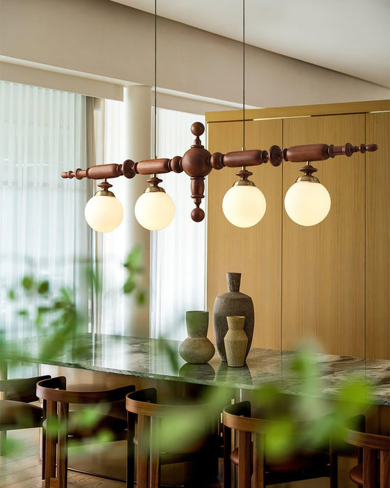 Cambridge Wooden Chandelier - DWHOME