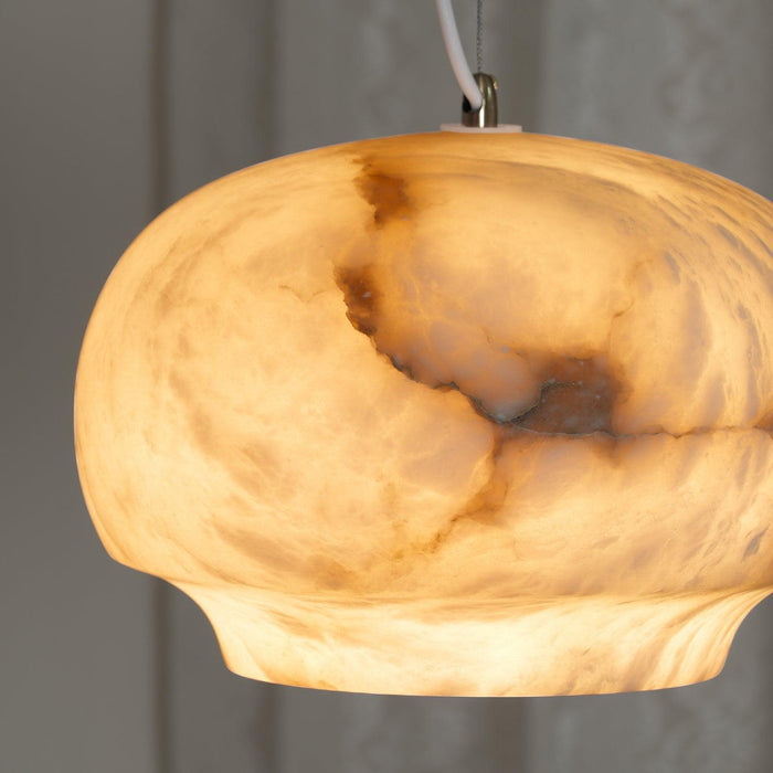 Camille Alabaster Pendant Lamp-DWHOME
