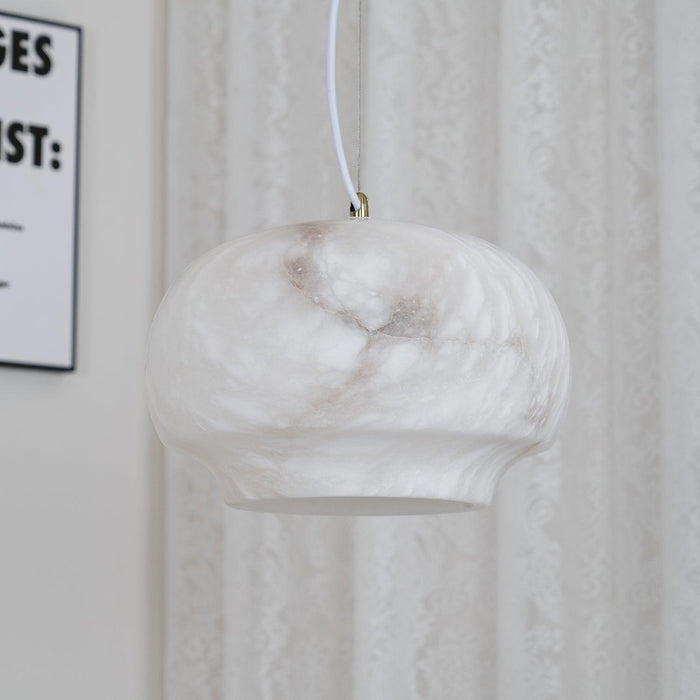 Camille Alabaster Pendant Lamp-DWHOME