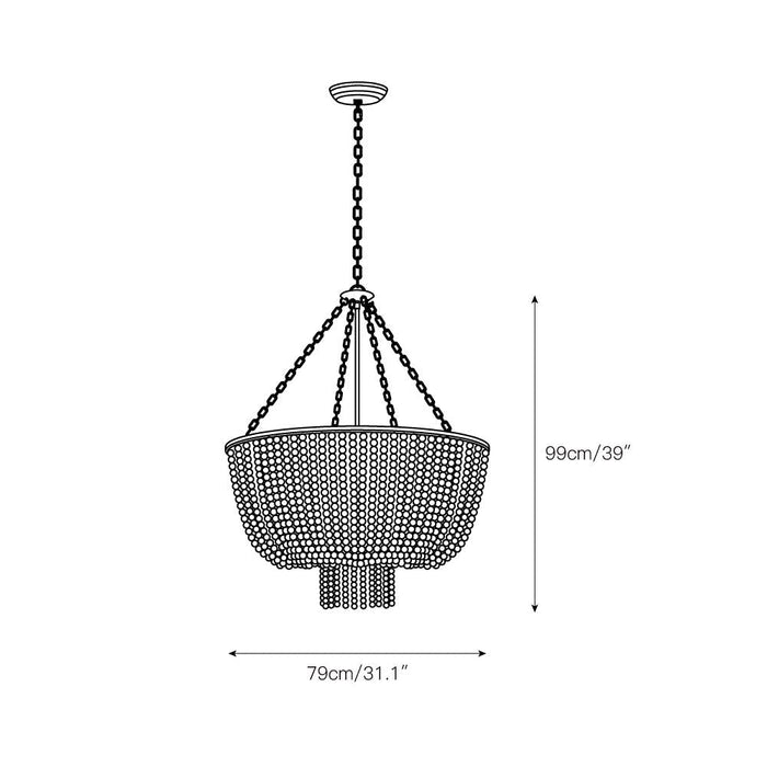 Campana Chandelier-DWHOME