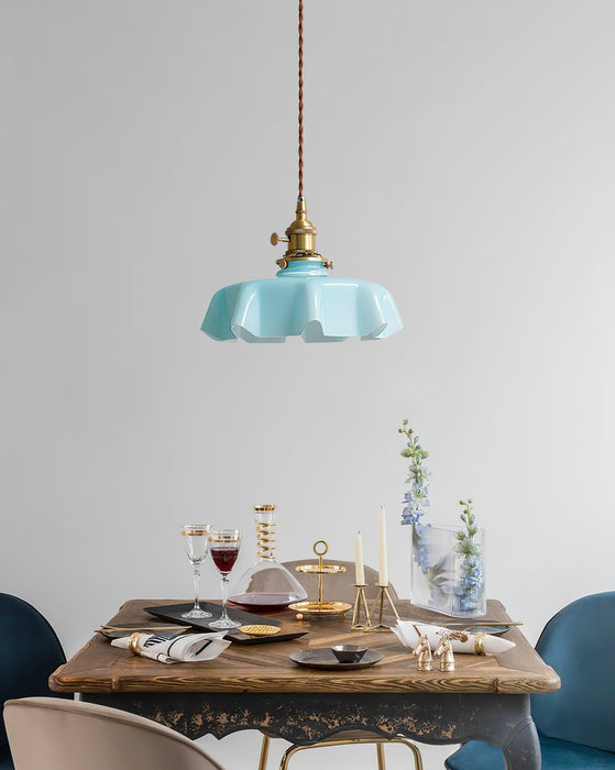 French Flower Pendant Light-DWHOME
