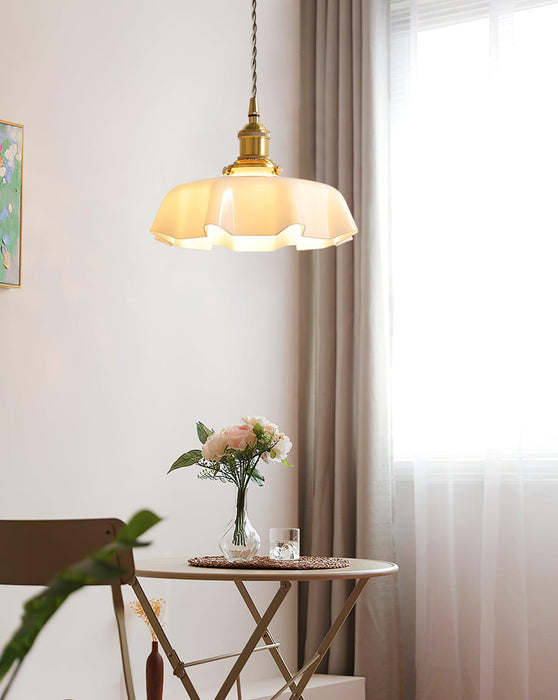 French Flower Pendant Swag Light-DWHOME