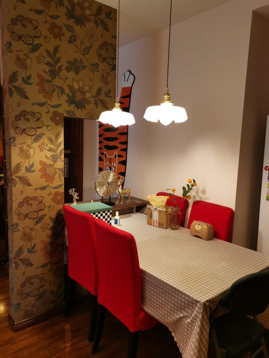 French Flower Pendant Light-DWHOME