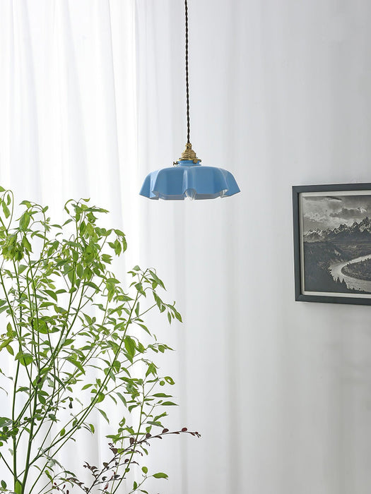 French Flower Pendant Swag Light-DWHOME