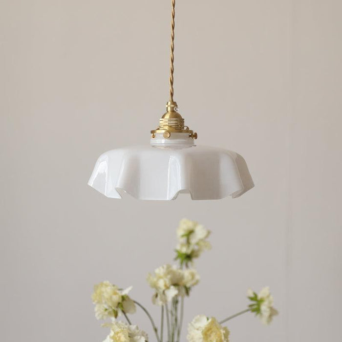French Flower Pendant Light-DWHOME