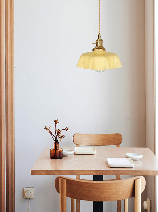 French Flower Pendant Swag Light-DWHOME