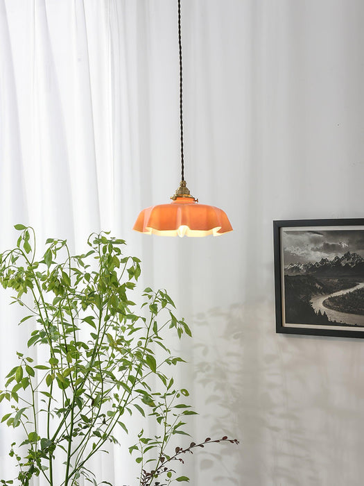 French Flower Pendant Swag Light-DWHOME