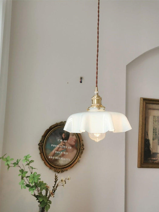 French Flower Pendant Light-DWHOME