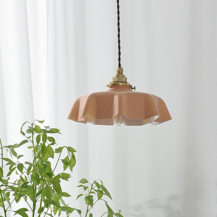 French Flower Pendant Swag Light-DWHOME