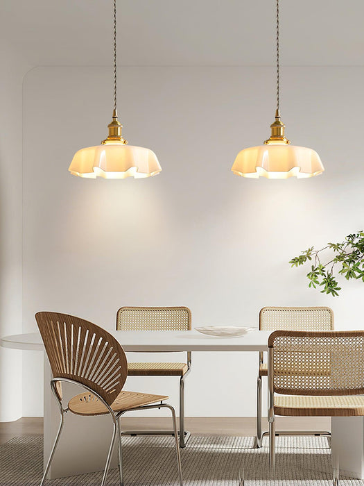 French Flower Pendant Light-DWHOME