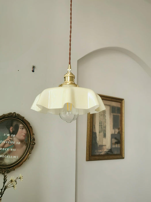 French Flower Pendant Swag Light-DWHOME