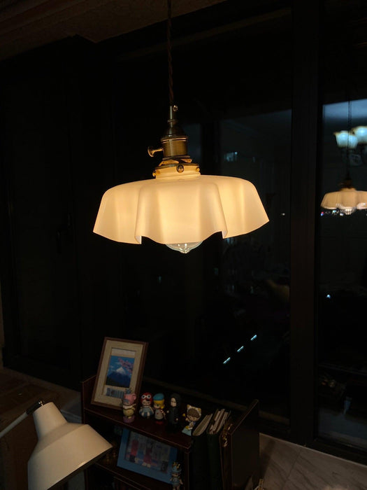 French Flower Pendant Light-DWHOME