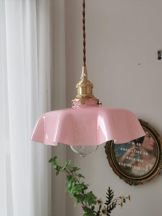 French Flower Pendant Swag Light-DWHOME