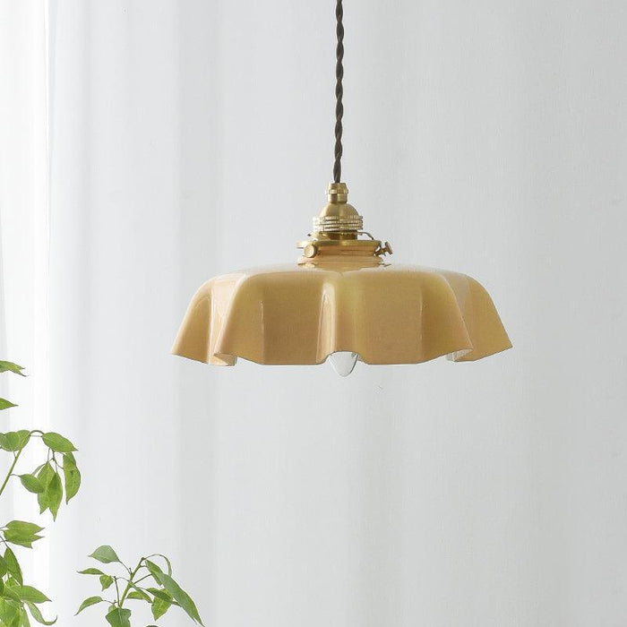 French Flower Pendant Swag Light-DWHOME
