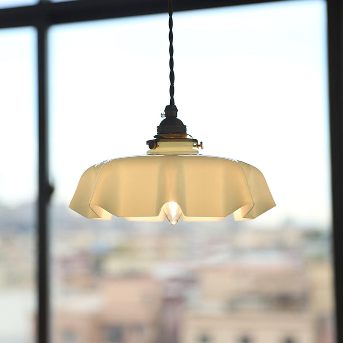French Flower Pendant Swag Light-DWHOME