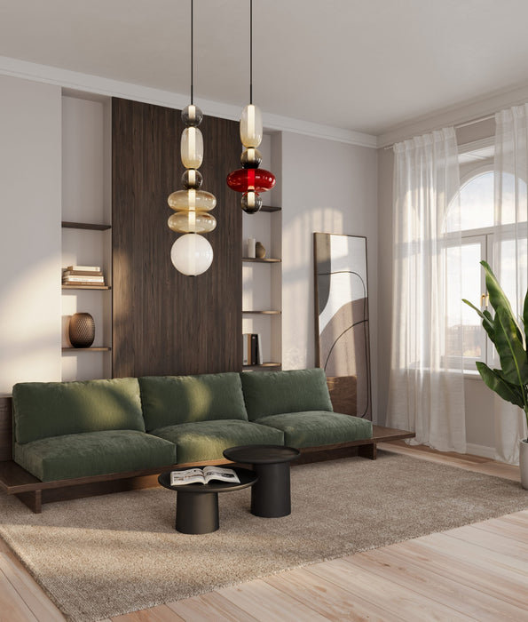 Candied Glass Combo Chandelier-DWHOME