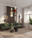 Candied Glass Combo Chandelier-DWHOME