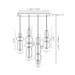 Candied Glass Combo Chandelier-DWHOME