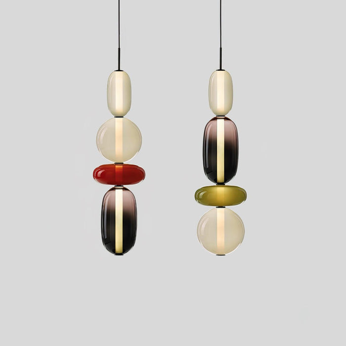 Candied Glass Combo Pendant Light-DWHOME