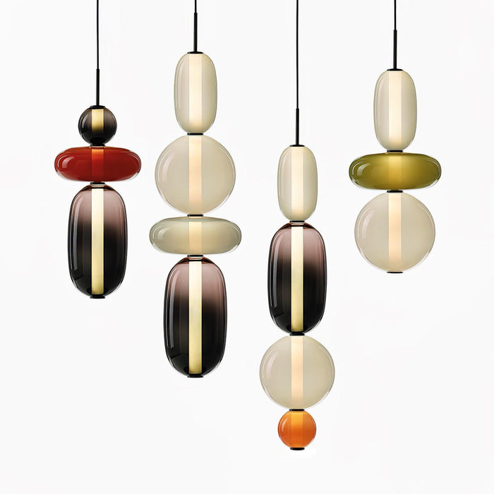 Candied Glass Pendant Light-DWHOME