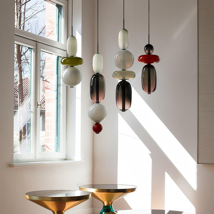 Candied Glass Combo Pendant Light-DWHOME
