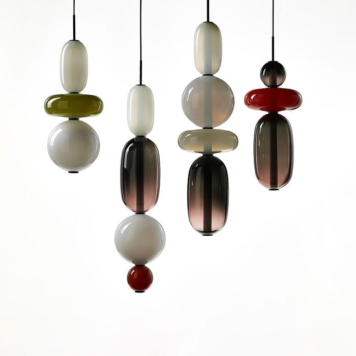 Candied Glass Combo Pendant Light-DWHOME