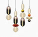 Candied Glass Combo Pendant Light-DWHOME