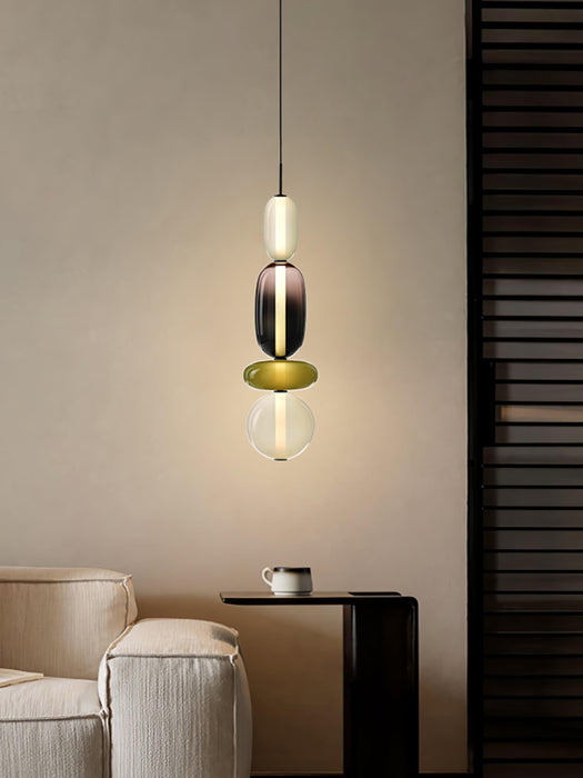 Candied Glass Combo Pendant Light-DWHOME