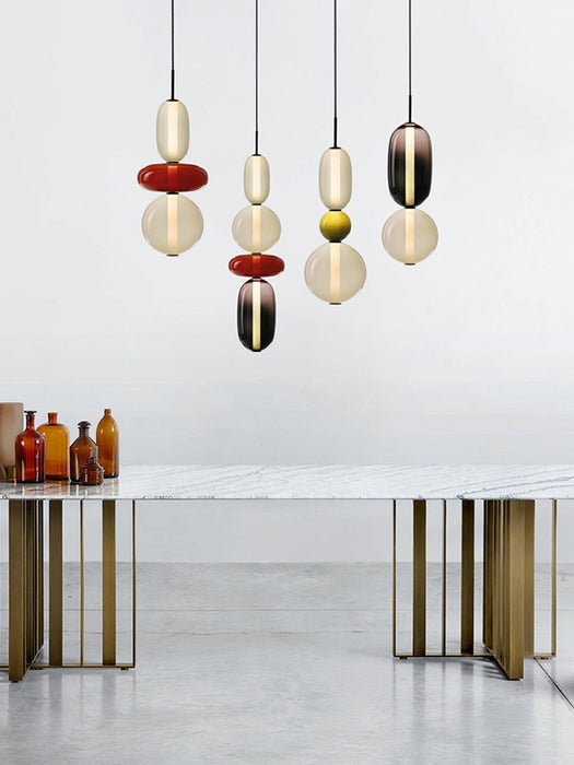 Candied Glass Pendant Light-DWHOME