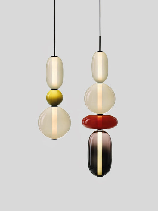 Candied Glass Combo Pendant Light-DWHOME