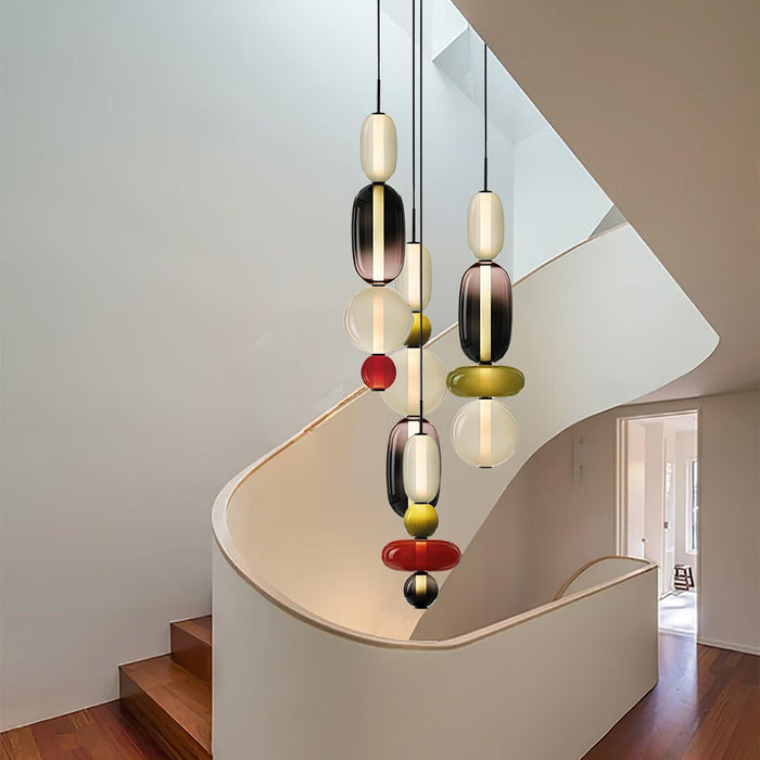 Candied Glass Pendant Light-DWHOME