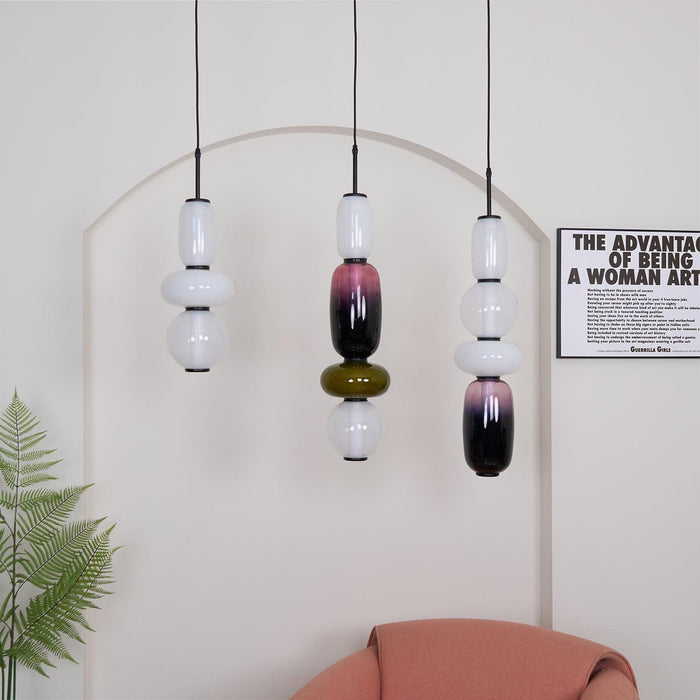 Candied Glass Pendant Light-DWHOME
