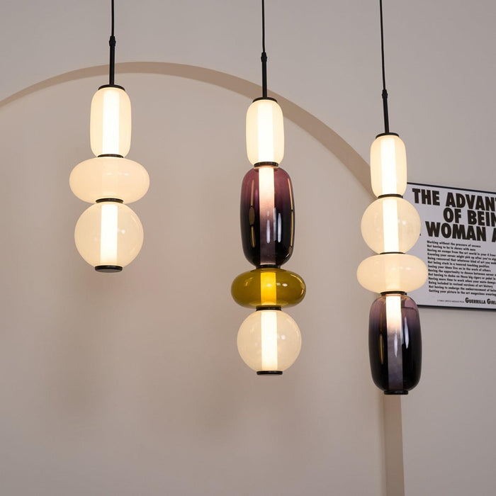 Candied Glass Pendant Light-DWHOME