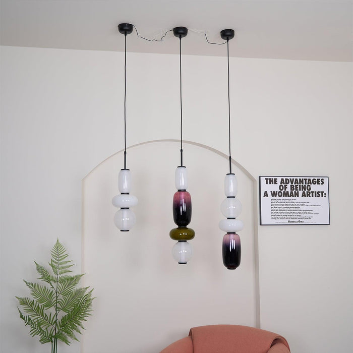Candied Glass Pendant Light-DWHOME