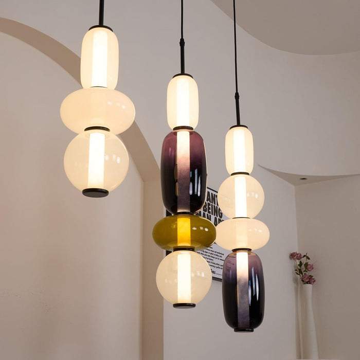 Candied Glass Pendant Light-DWHOME