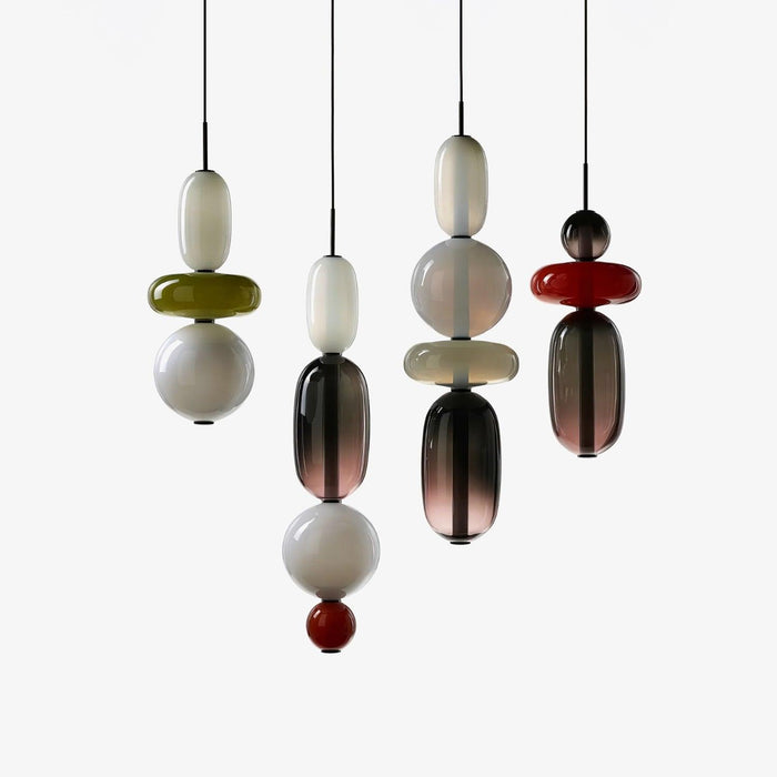Candied Glass Combo Pendant Light-DWHOME