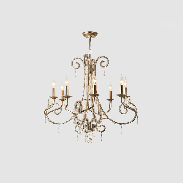 Candle Crystal Chandelier-DWHOME