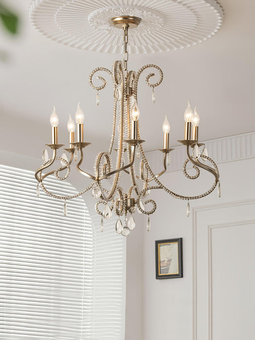 Candle Crystal Chandelier-DWHOME