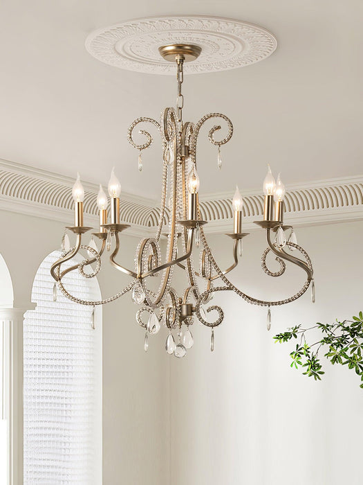 Candle Crystal Chandelier-DWHOME