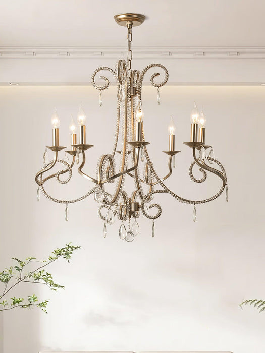 Candle Crystal Chandelier-DWHOME