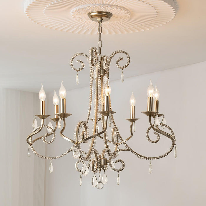 Candle Crystal Chandelier-DWHOME